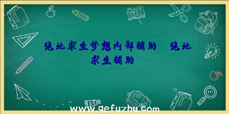 「绝地求生梦想内部辅助」|绝地求生辅助AM